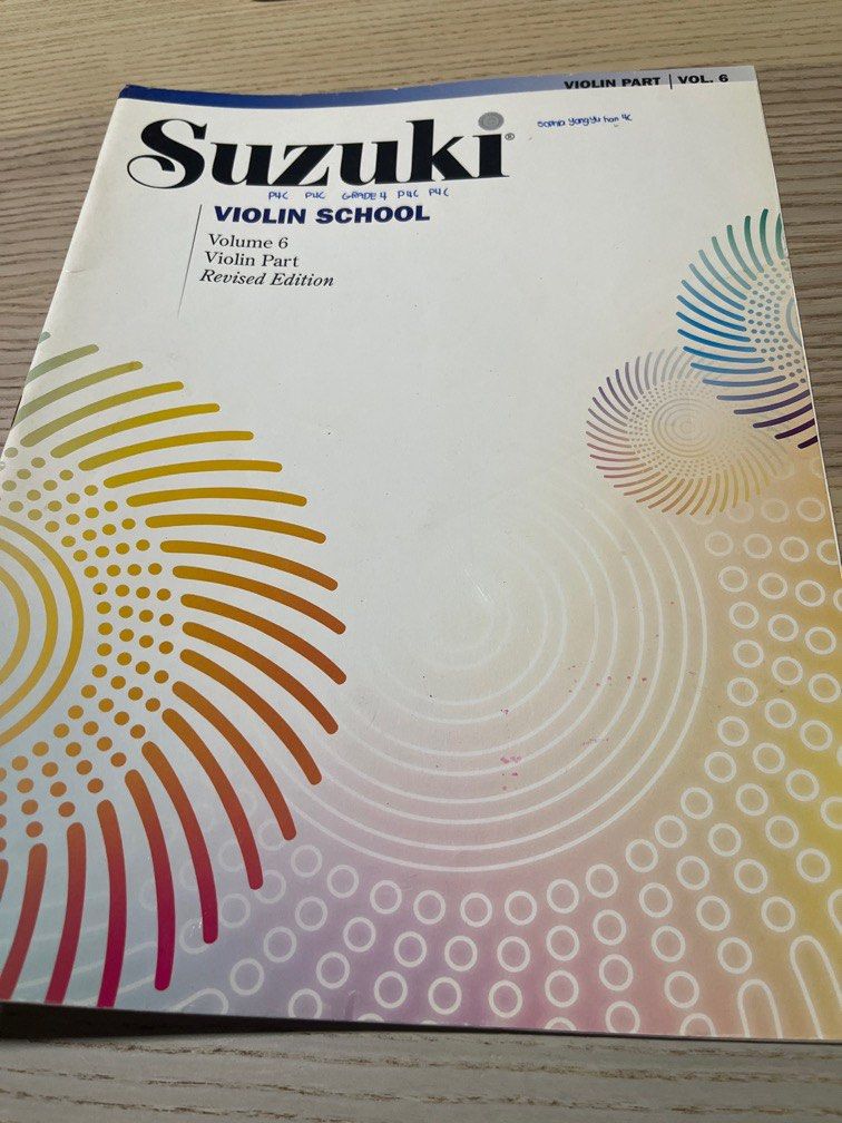 Suzuki violin school vol 6, Hobbies & Toys, Music & Media, Music Scores ...