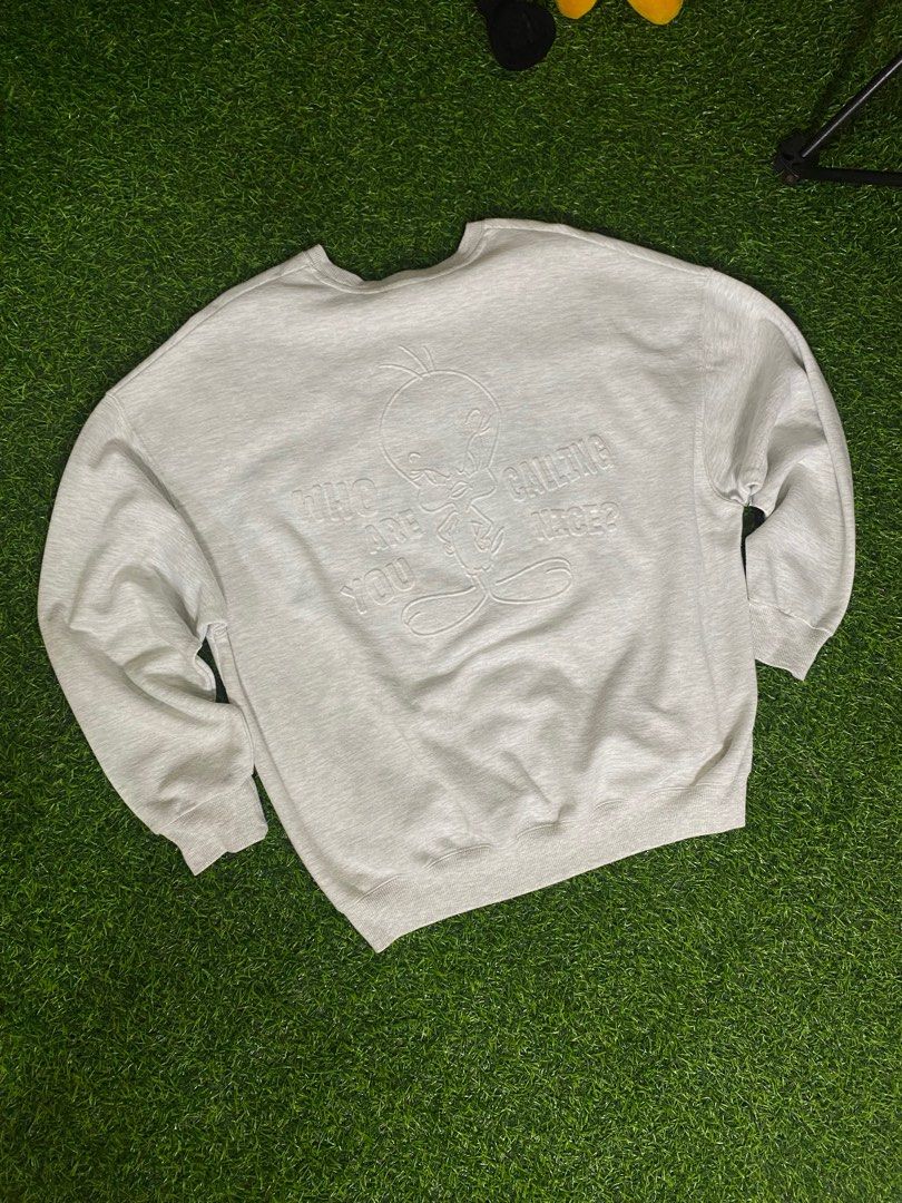 Tweey bird sweatshirt (Category: Coats, Jackets and Outerwear) located in Manila. Submitted by thriftthreadxx (Listing ID 1412053025, Image 2). Description: Tweey Sweatshirt Brand new condition Embossed back hit (check photos for details) .