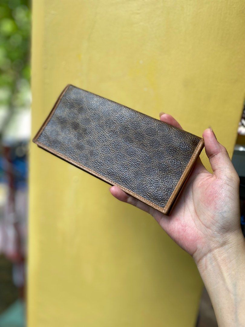 Vintage Celine Macadam Bifold Wallet (Category: Luxury Bags & Wallets) located in Taytay. Submitted by thepearllabph (Listing ID 1412011485, Image 1). Description: Last price posted! Normal signs of usage for vintage: scratches on body/hardwares, rubs on corners but not holes. .