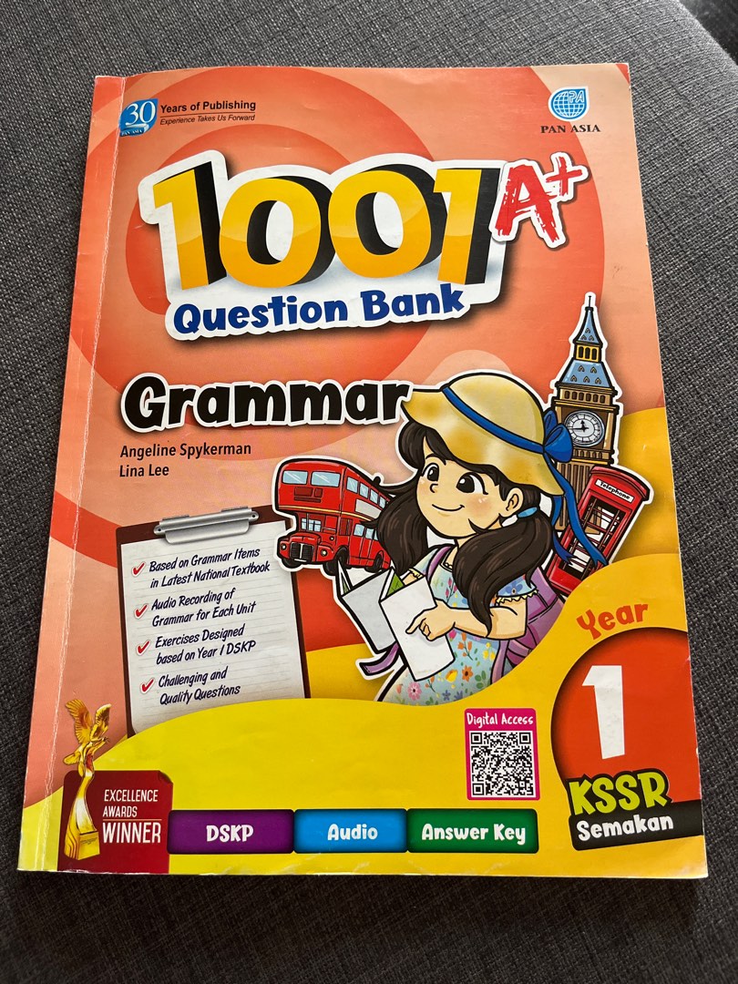 1001 A+ Question Bank Grammar Year 1, Hobbies & Toys, Books & Magazines ...