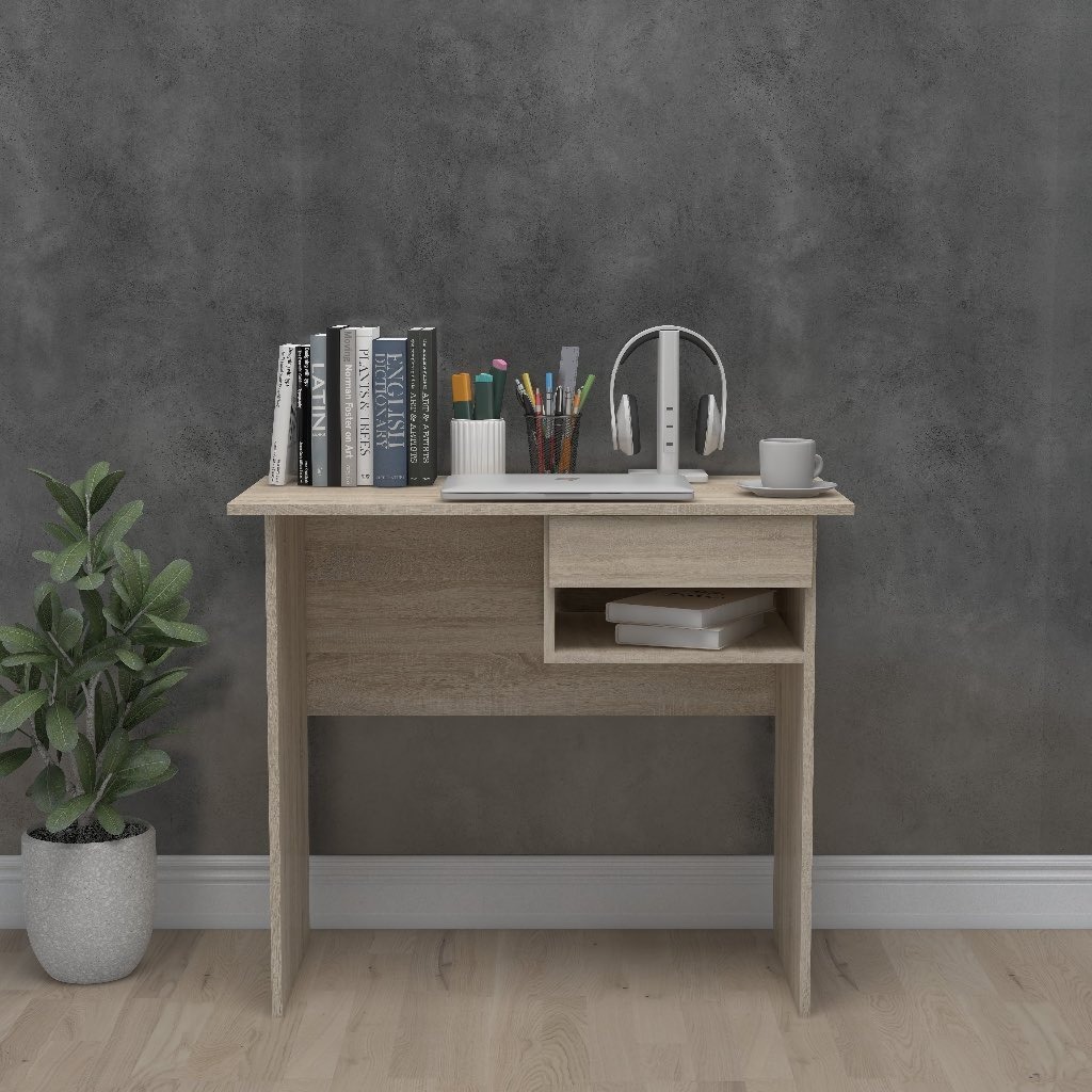 Compact Study Desk | Bedroom Writing Table | Home Office Desk ...