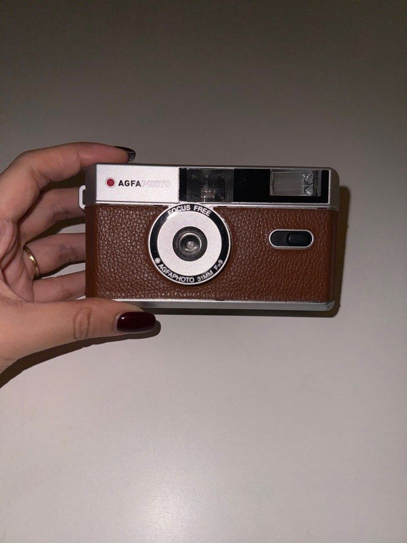 AgfaPhoto Reusable Analog Film Camera (Category: Cameras) located in Makati City. Submitted by danielatobias (Listing ID 1412240496, Image 1). Description: Agfa Photo Reusable Film Camera Bought this in Satchmi Megamall 10/10 working condition, no issues RFS: not really using this anymore .