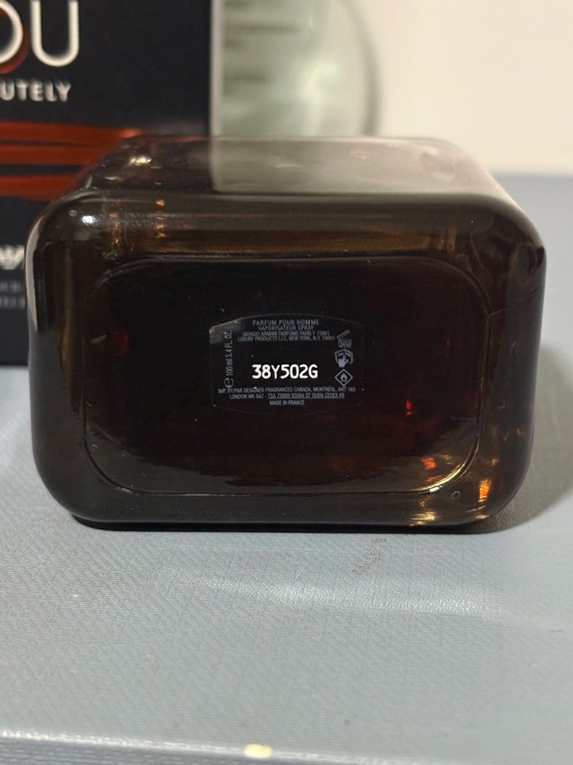 Armani Stronger With You Absolutely 100ml, Beauty & Personal Care