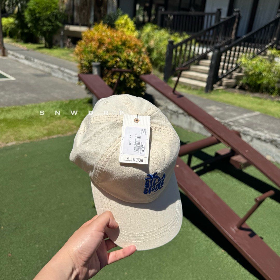 Billabong Cap - Off White (Category: Caps & Hats) located in Manila. Submitted by snwdrp2020 (Listing ID 1412274845, Image 2). Description: Billabong Cap For Sale Actual pics posted ✅ Original / Legit ✅ Brandnew with tags ✅ No issue ✅ ₱ 850 only. Sobrang below SRP na. Nasa almost ₱ 1500 yan pag binili mo sa mall. Inquiries asking for last price will not be entertained. Location: Makati City.