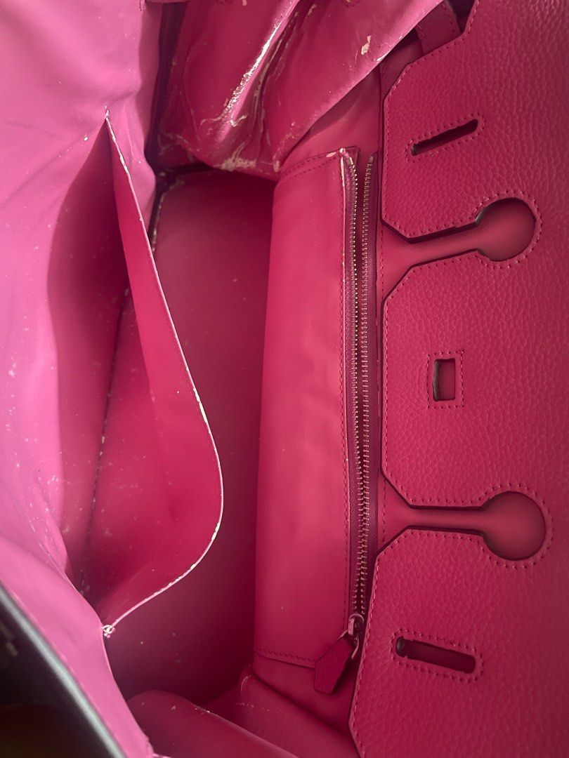 Birkin 35 pink (Category: Luxury Bags & Wallets) located in Mandaluyong City. Submitted by _spicethrift09 (Listing ID 1412174068, Image 3). Description: -see the photos -can lower the price for sure buyer only..