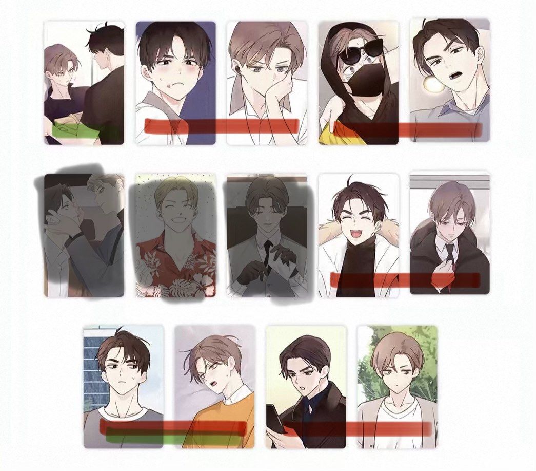 [BL MERCH] 4 Week Lovers x MercuryStudio CN Photocards (Category: K-Wave Merchandise) located in Taguig. Submitted by hello___world (Listing ID 1412258387, Image 2). Description: 🟥 • ₱200/pair 🟩 • ₱300 set Get all (11 pcs) and get the ff benefits (p3).