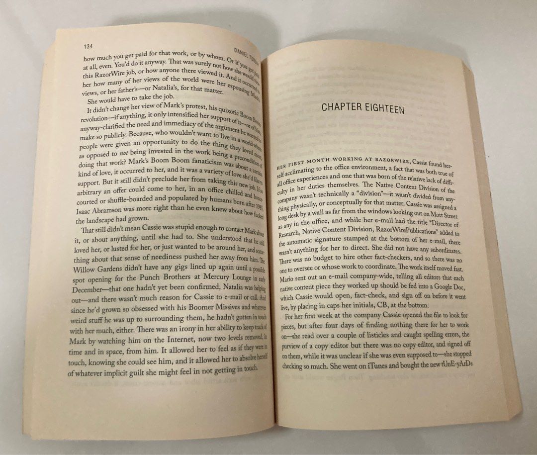 Boomer1 - a novel by Daniel Torday (Category: Storybooks) located in Makati City. Submitted by pjstyle (Listing ID 1412320687, Image 3). Description: Book overview: An angry young man starts a radical movement pitting millennials against baby boomers in this satire by the author of The Last Flight of Poxl West. “Torday is a singular American writer with a big heart and a real love for the world. He has the rare gift for writing dynamic action sce
