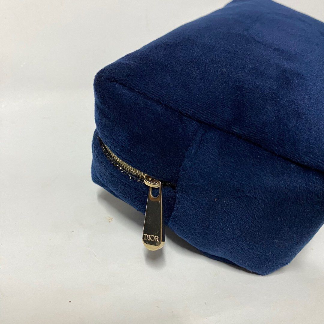 CHRISTIAN DIOR CD LOGO COSMETIC POUCH (Category: Luxury Bags & Wallets) located in Victorias. Submitted by preluxe_ph (Listing ID 1412255228, Image 3). Description: Authentic Rank A as is where is for your daily essentials💄.