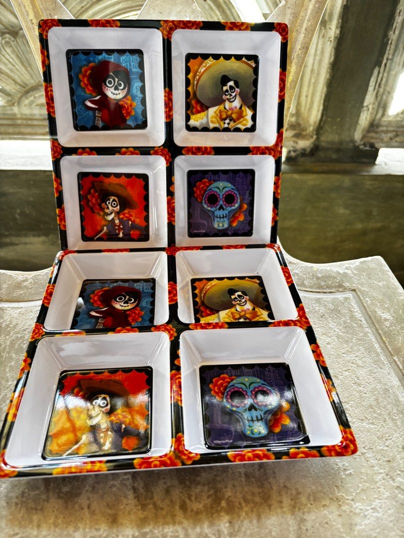 Coco Disney pixar plate (Category: Other Kitchenware & Tableware) located in Balagtas. Submitted by tweetystuff (Listing ID 1412192402, Image 2). Description: Coco disney pixar plate very nice in actual 80 pesos each.