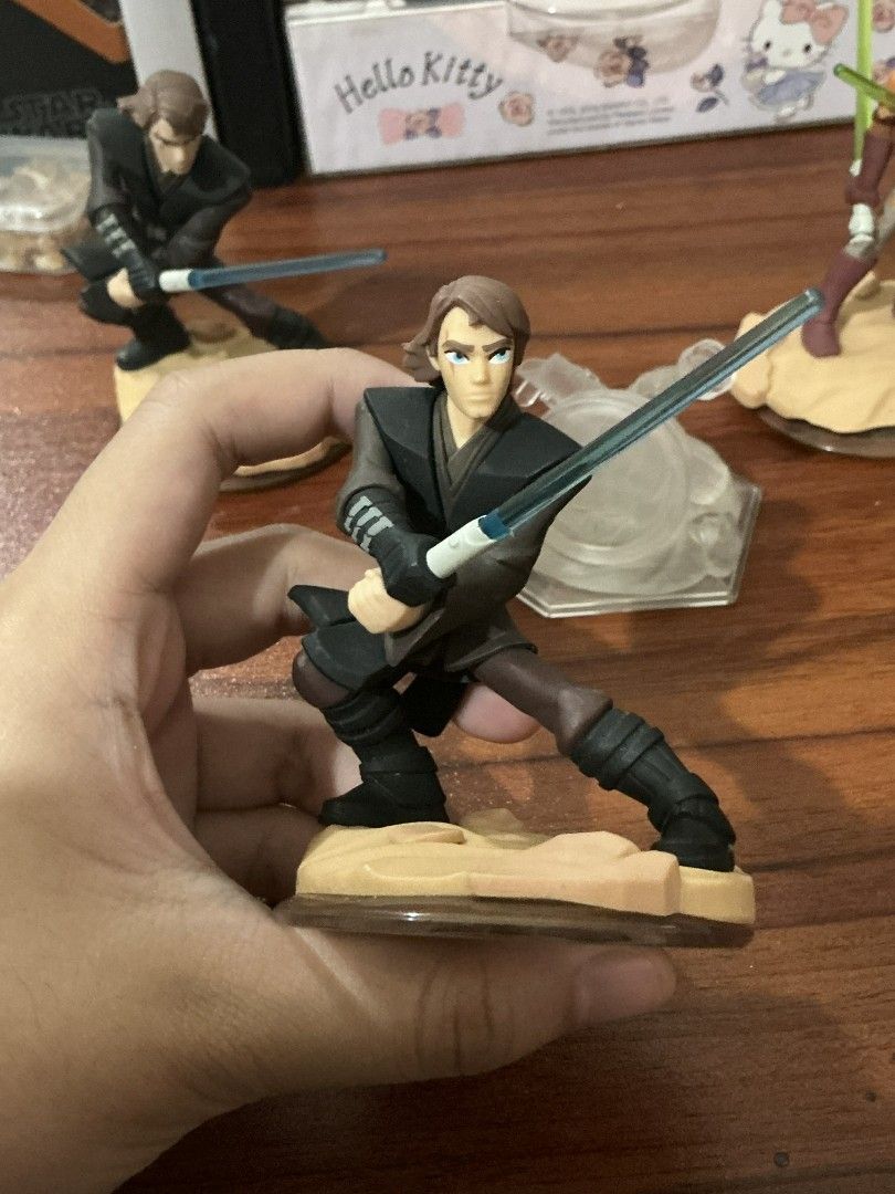 Disney infinity star wars (Category: Figurines & Statues) located in Calamba. Submitted by csacopla (Listing ID 1412186635, Image 3). Description: • ashoka with issue (glued back right arm) - 150 •jedi logo - 180 •anakin 1 - sold •anakin 2 - sold *sf shouldered by buyer thru jnt.