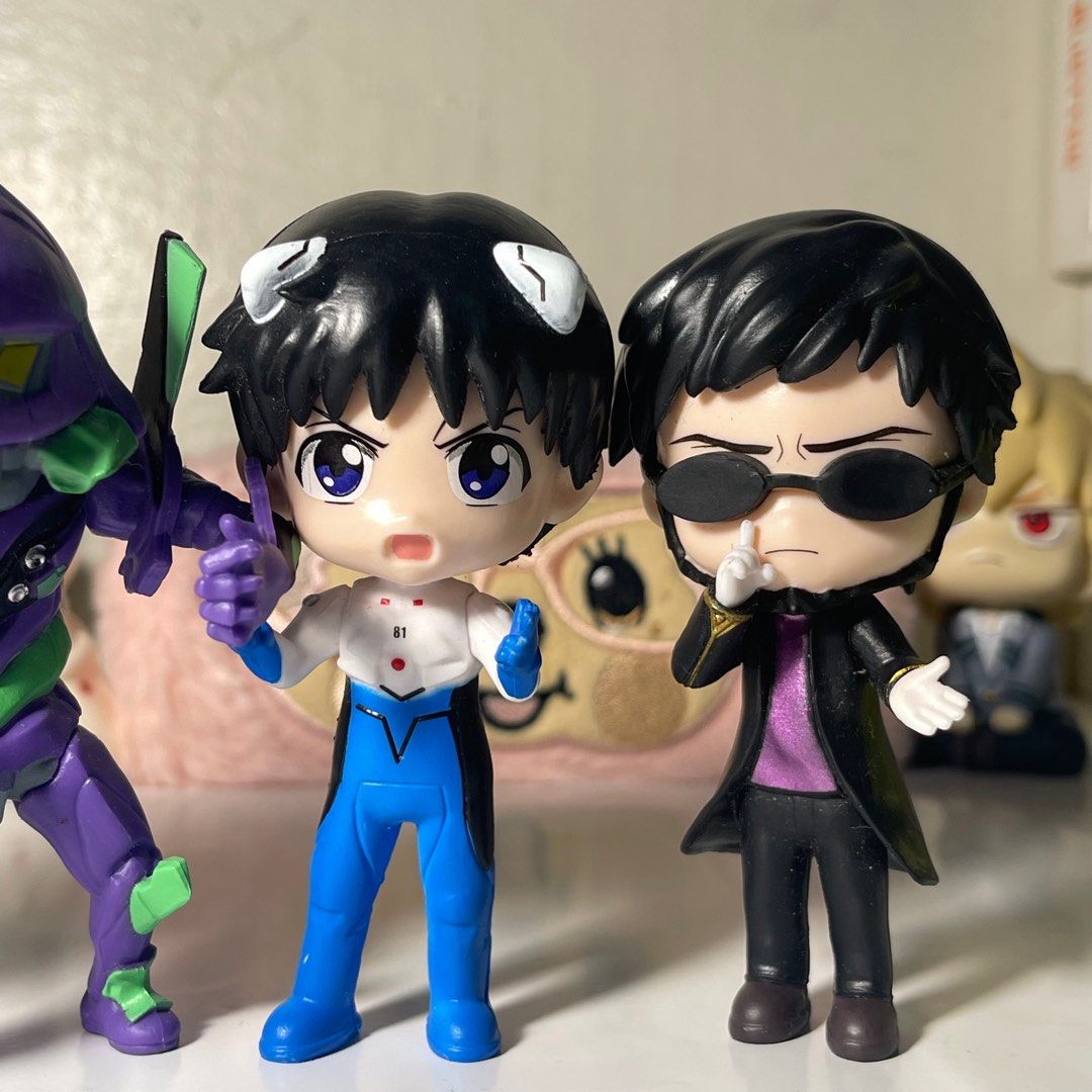 Evangelion Figures Set (Category: Figurines & Statues) located in Talavera. Submitted by donnatsn (Listing ID 1412288026, Image 3). Description: Sold as a set! No stand MOP: Gcash Direct J&T Feel free to send a message <33.