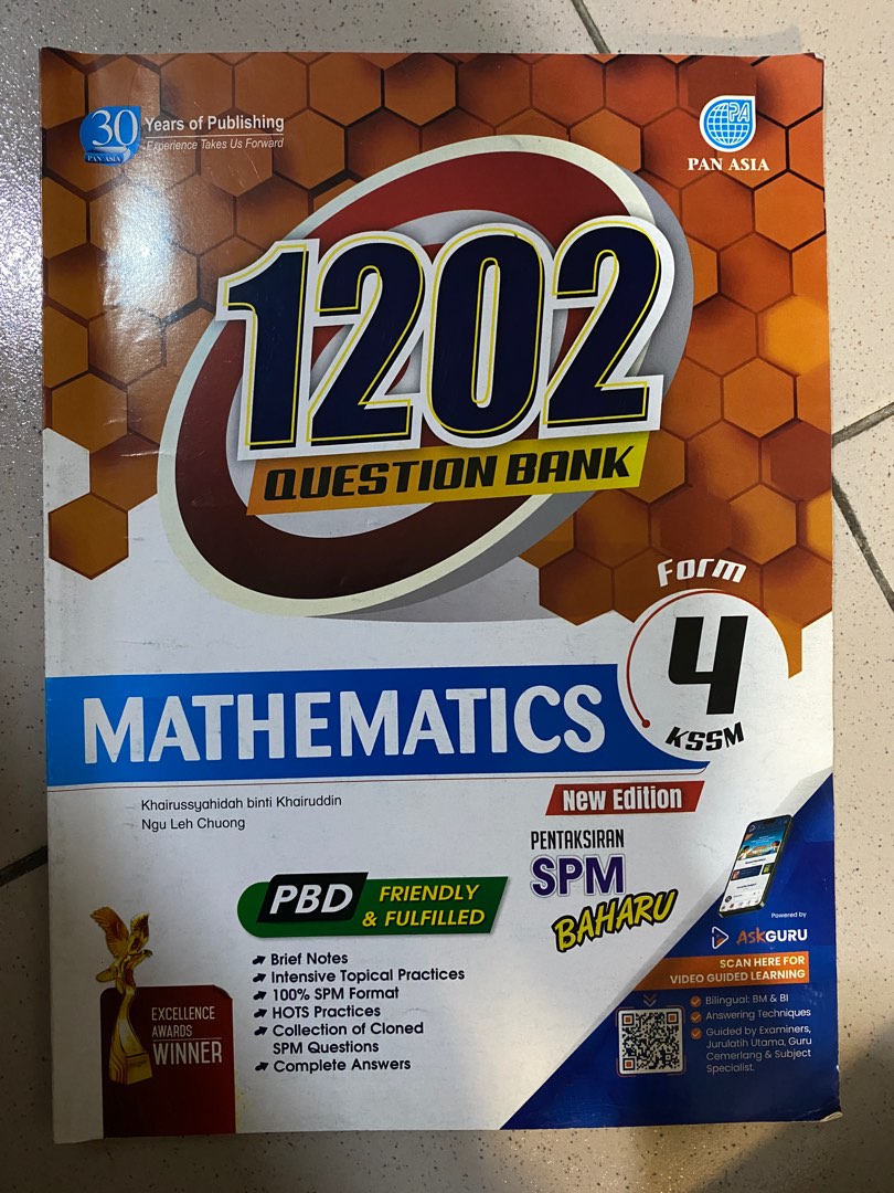 Form 4 Mathematics Question Bank & Get Ready! SPM, Hobbies & Toys ...