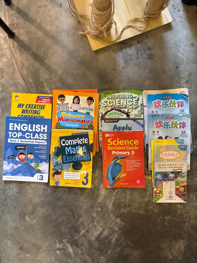 FREE P3 textbooks (MA, SC, CH), Hobbies & Toys, Books & Magazines ...