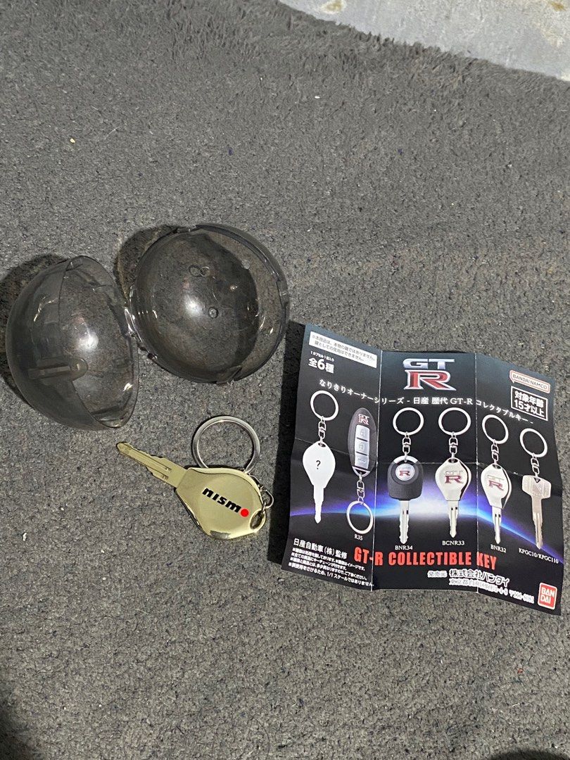GTR Keychain key (Secret) (Category: Vintage Collectibles) located in Muntinlupa City. Submitted by keneki2 (Listing ID 1412209347, Image 1). Description: Opened once Can do meet up .