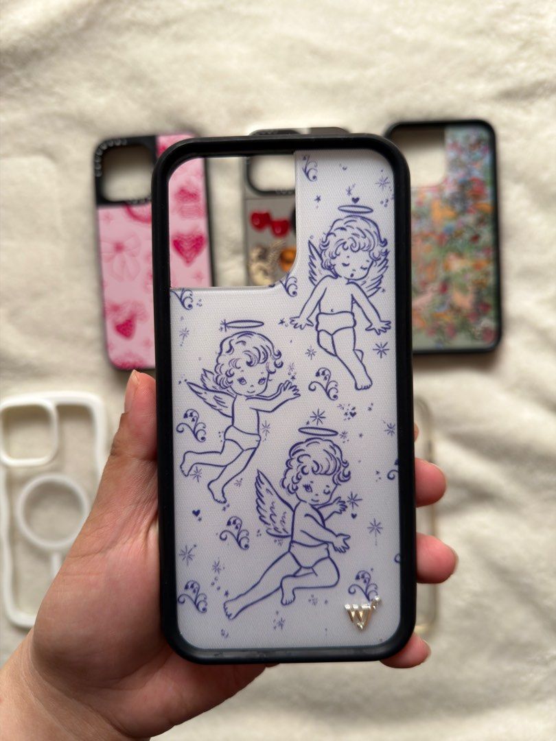 iPhone 16 Pro Max Cases | Wildflower, Indivisual, Apple (Category: Cases & Sleeves) located in Quezon City. Submitted by she.curate (Listing ID 1412186250, Image 2). Description: read for more details ‼️ - individual prices are posted - all cases are female-owned and well-stored - no inclusions, cases will be received as-is but will be packaged properly upon delivery - rfs: phone upgrade PRICES: • TAKE ALL - ₱3000 .
