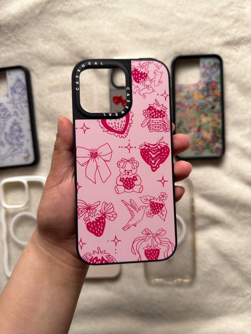 iPhone 16 Pro Max Cases | Wildflower, Indivisual, Apple (Category: Cases & Sleeves) located in Quezon City. Submitted by she.curate (Listing ID 1412186250, Image 3). Description: read for more details ‼️ - individual prices are posted - all cases are female-owned and well-stored - no inclusions, cases will be received as-is but will be packaged properly upon delivery - rfs: phone upgrade PRICES: • TAKE ALL - ₱3000 .