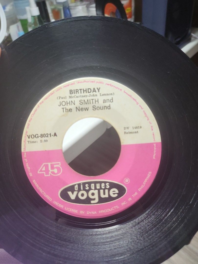 John Smith and The New Sound Vinyl Record, Hobbies & Toys, Music ...