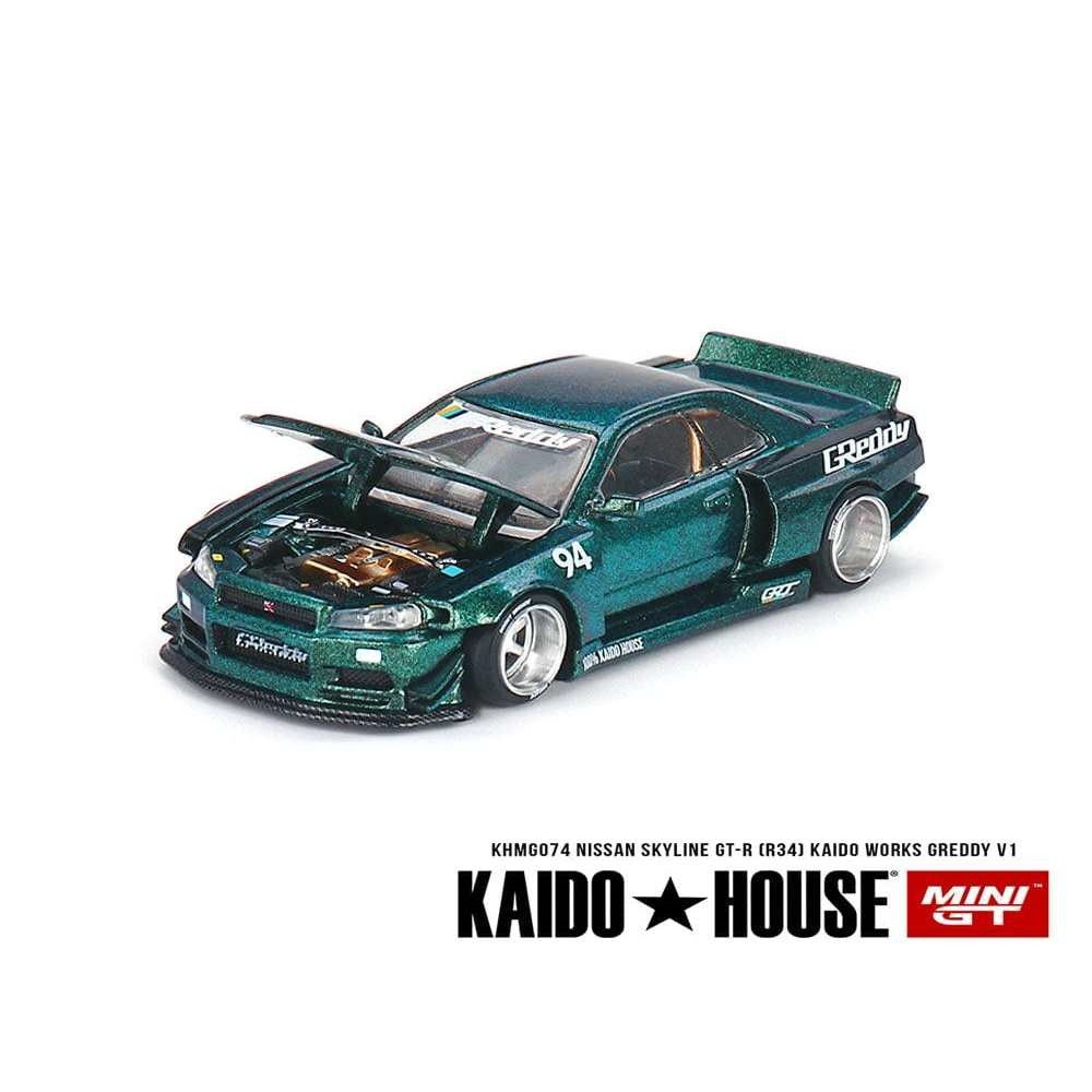 Kaido House x Mini GT Nissan Skyline GT-R R34 Kaido Works 074