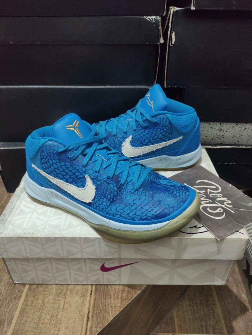 Kobe AD Mid DeRozan PE (Category: Sneakers) located in Cebu City. Submitted by RONHEATS (Listing ID 1412321238, Image 2). Description: size 7 legit/Original guaranteed ✅ very good condition replacement box Cebu area can ship nationwide .