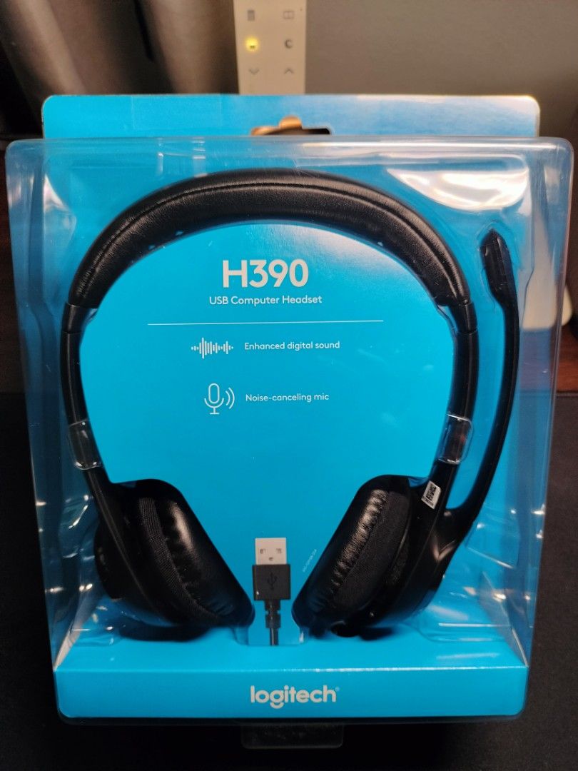 Logitech H390 USB Computer Headset, Audio, Headphones & Headsets on ...