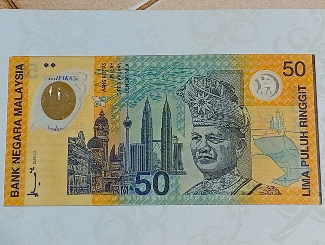 Malaysia RM50 Commemorative Polymer Banknote, Hobbies & Toys ...