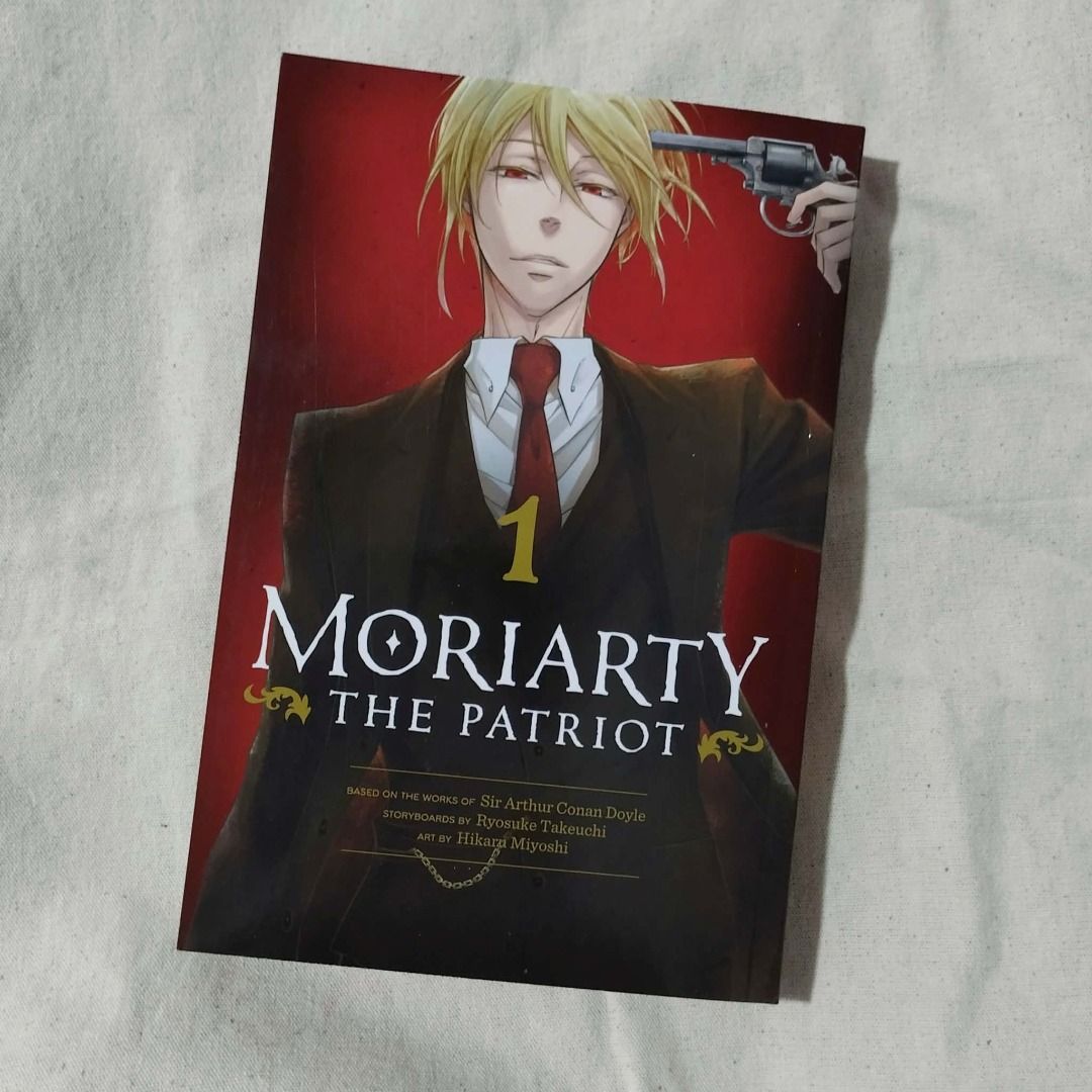 Moriarty the Patriot Volume 1 (Category: Storybooks) located in Caloocan City. Submitted by punk_elf (Listing ID 1412312236, Image 1). Description: RFS: Decluttering ∘ Read ONCE only. Handled and stored with care. ∘ No flaws, like brand new. Bought from Fully Booked. ∘ Message me if you need more photos.