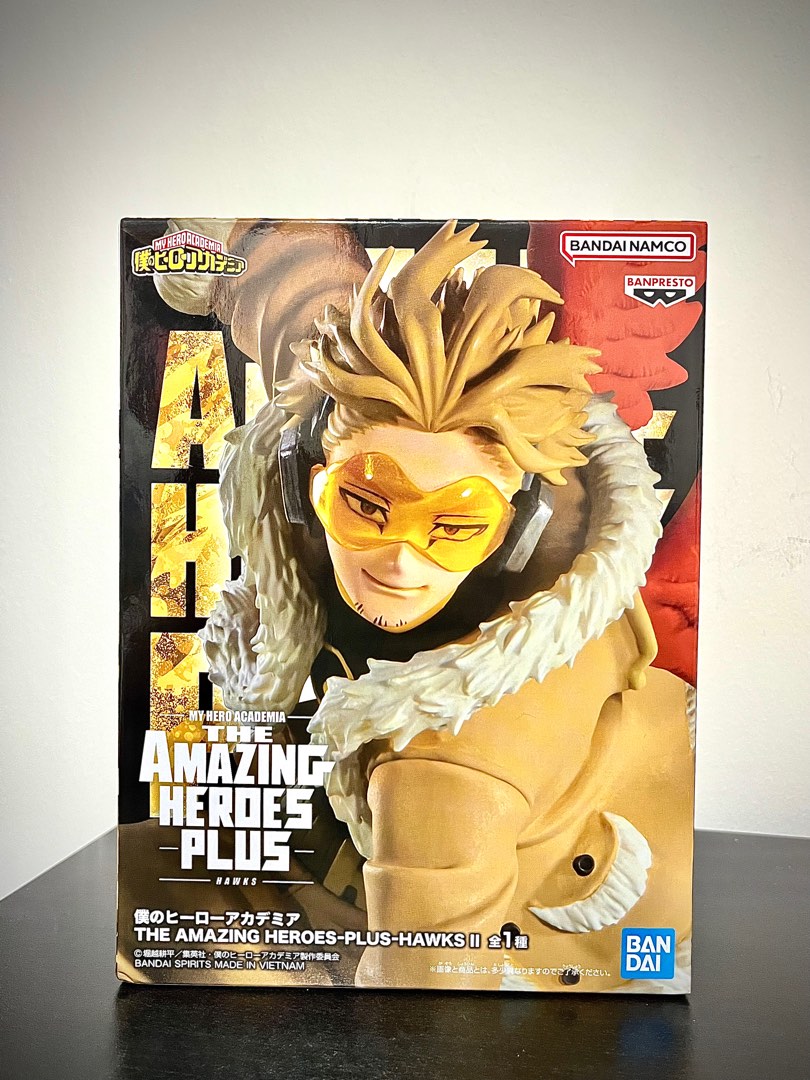 My Hero Academia The Amazing Heroes Plus - Hawks Figure, Hobbies & Toys ...