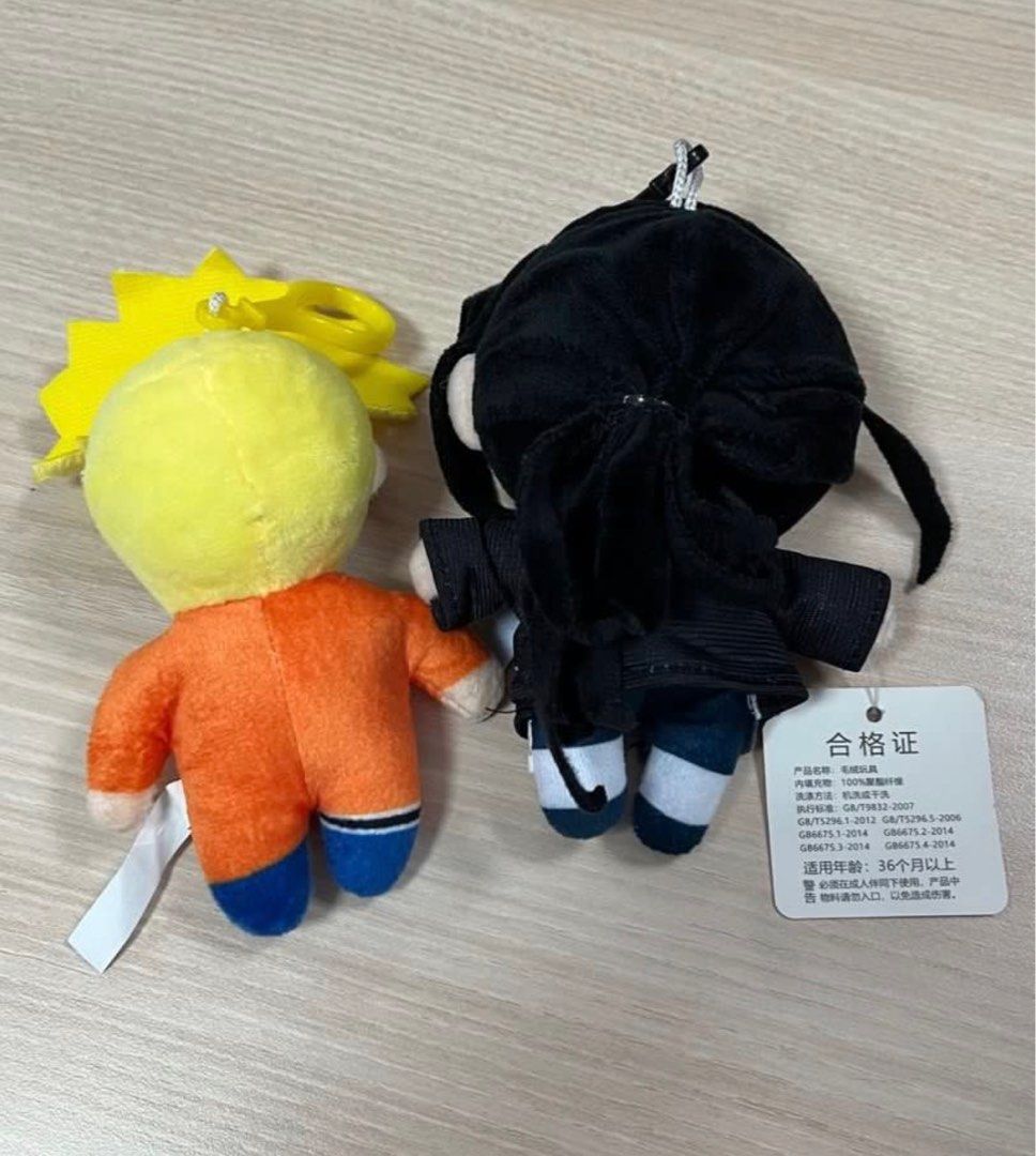 Naruto and Itachi Plush Toys (Category: Plushies & Soft Toys) located in Paranaque City. Submitted by PrelovedClosetetc (Listing ID 1412140947, Image 2). Description: Never used P99 for both.