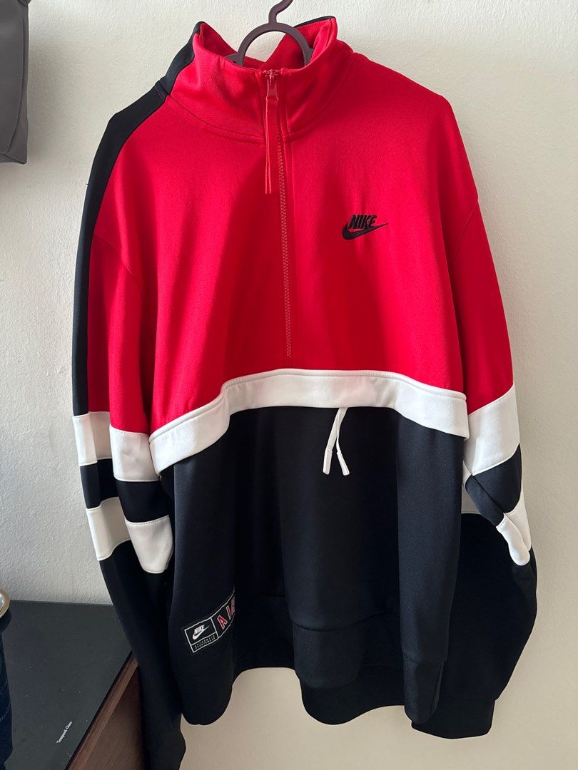 nike air half zip track jacket