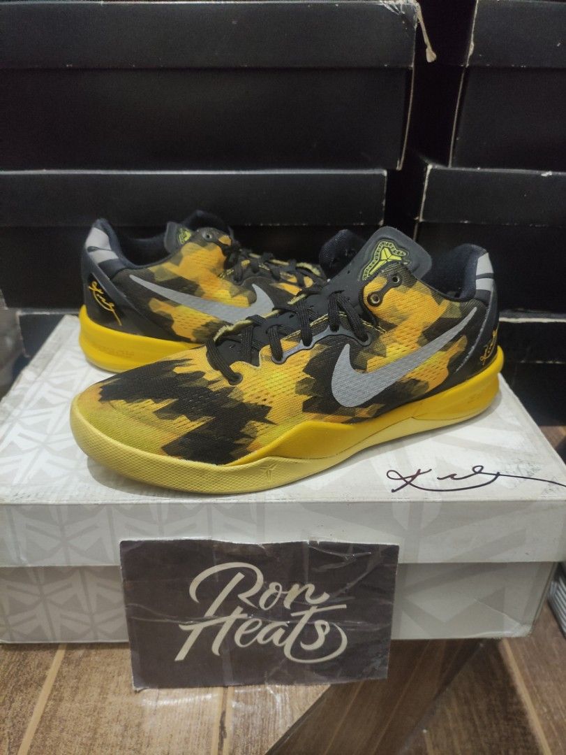 Kobe 8 System Electric Sulfur GS (Category: Sneakers) located in Cebu City. Submitted by RONHEATS (Listing ID 1412321019, Image 3). Description: size 6.5y legit/Original guaranteed ✅ very good condition replacement box Cebu area can ship nationwide .