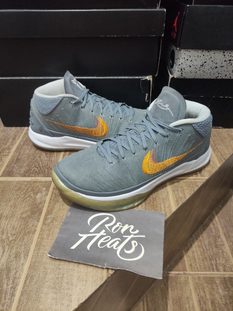 Nike Kobe AD Mid Grey Snake (Category: Sneakers) located in Cebu City. Submitted by RONHEATS (Listing ID 1412321658, Image 2). Description: size 9.5 legit/Original guaranteed ✅ very good condition replacement box Cebu area can ship nationwide .