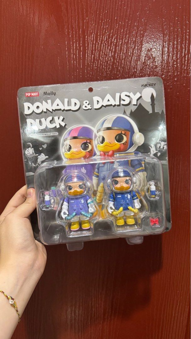 Pop Mart Mega Space Molly Donald & Daisy Duck 100% (Category: Designer & Blind Box Toys) located in Manila. Submitted by 01chenbryce (Listing ID 1412314828, Image 1). Description: Limited Edition bought in Disneyland Shanghai Php 4800 Mop: GCASH Mod: Grablala Loc: Tondo Manila.