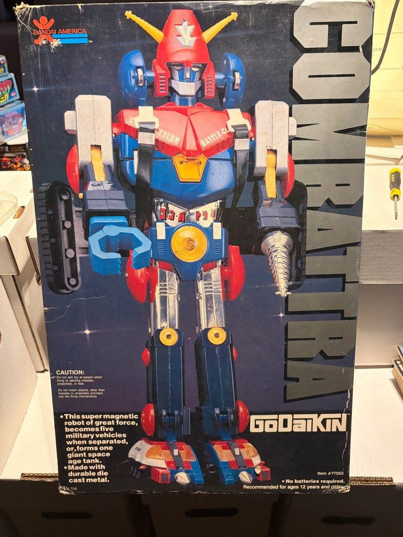 Popy godaikin combattler (Category: Designer & Blind Box Toys) located in Quezon City. Submitted by cooljapantoys (Listing ID 1412142663, Image 1). Description: Popy godaikin combattler .
