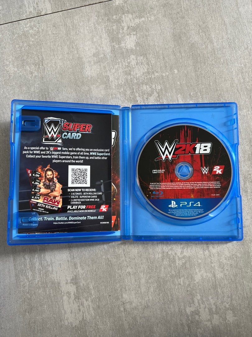 PS4 WWE 2k18 (Category: PlayStation) located in Quezon City. Submitted by cheskatan (Listing ID 1412301341, Image 2). Description: .