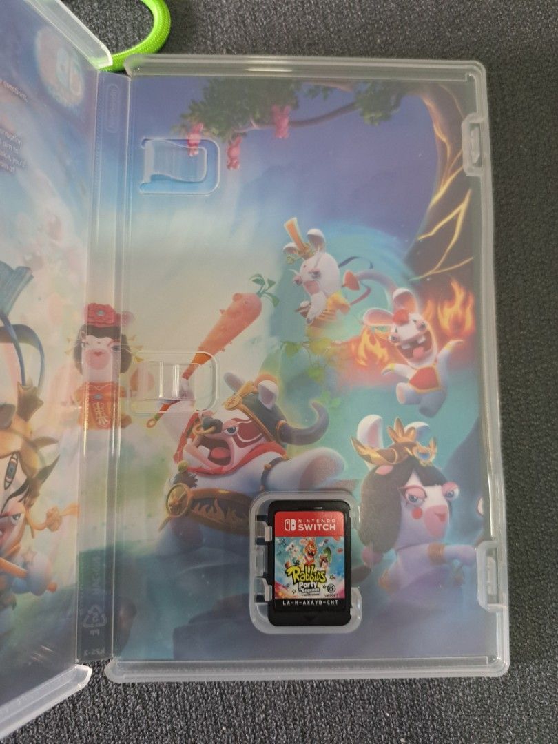 Rayman Raving Rabbids Party of Legends - Nintendo Switch, Video Gaming ...