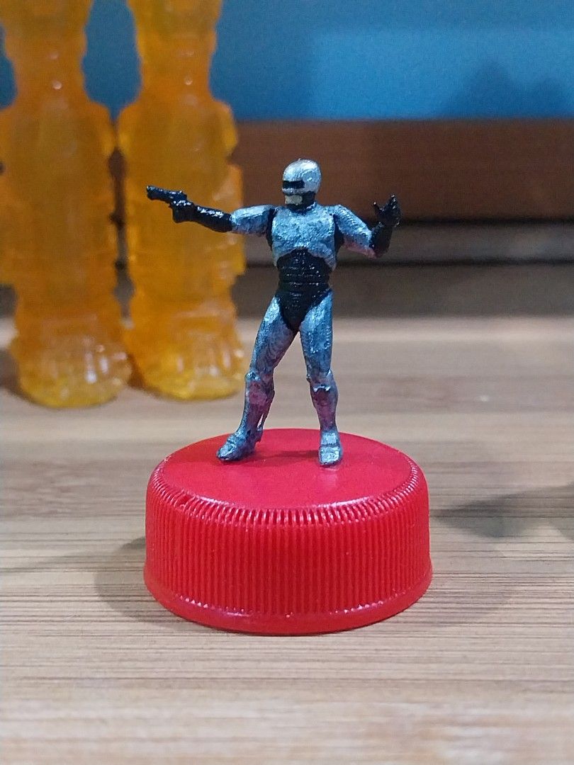 Robocop Custom Bottle Cap Figure (Category: Figurines & Statues) located in Paombong. Submitted by boxoftoys01 (Listing ID 1412285902, Image 1). Description: - Miniature RoboCop figurine Custom - Delivery can be through LBC or Lalamove - Stricly no cancellation after confirmation - Payment through Gcash or GoTyme - Meetup at Robinson Malolos or Vista Mall Malolos .
