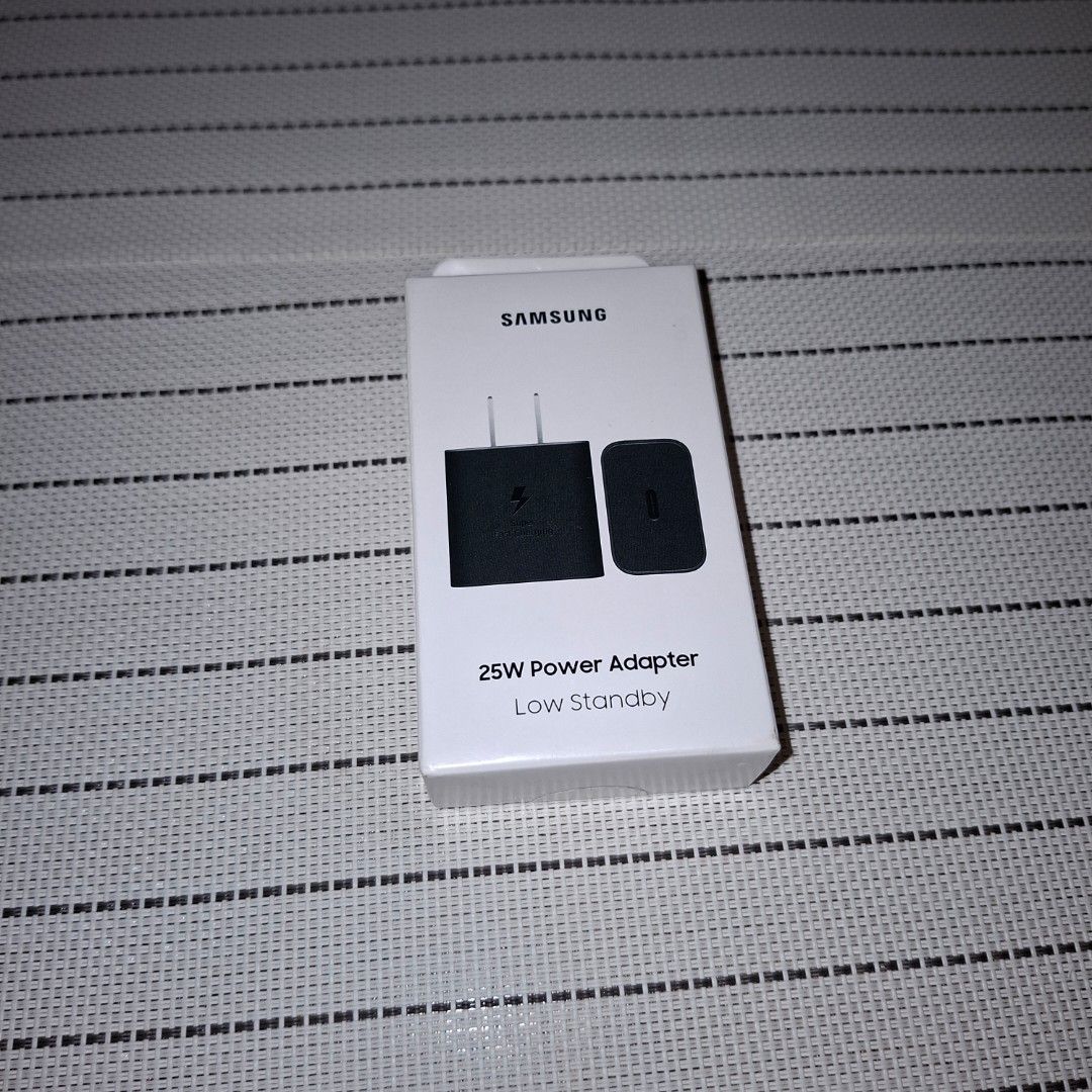 Samsung 25w super fast charger (Category: Batteries & Power Banks) located in Pasig City. Submitted by mr.bargaindeal (Listing ID 1412231665, Image 3). Description: Brand new This is available while posted price indicated is per unit Can be pick up asap at pasig Shipping is available upon your booking, payment must be directly made by you before leaving my place fix price, non negotiable already a bargain For sale only.