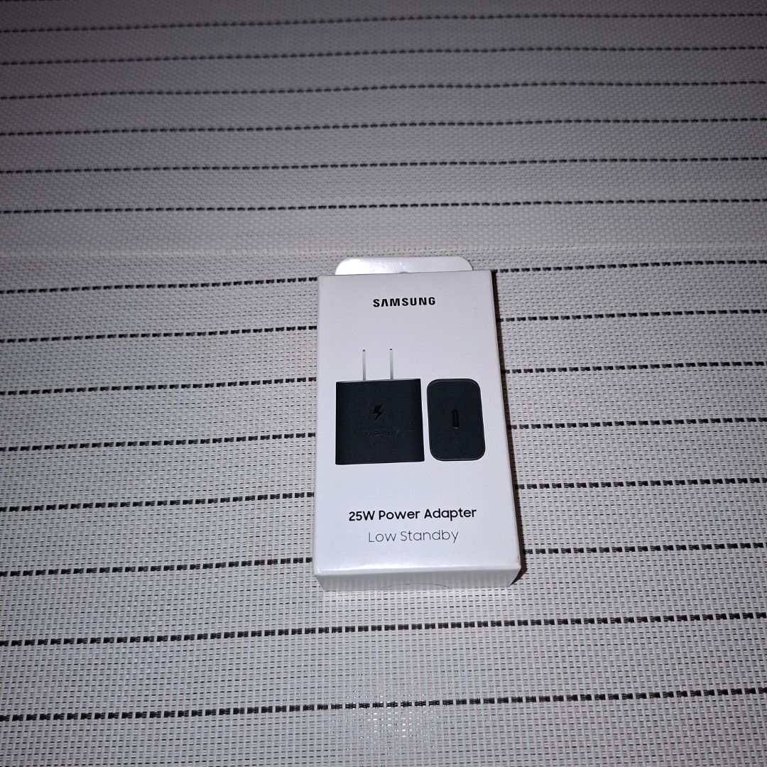 Samsung 25w super fast charger (Category: Batteries & Power Banks) located in Pasig City. Submitted by mr.bargaindeal (Listing ID 1412231665, Image 2). Description: Brand new This is available while posted price indicated is per unit Can be pick up asap at pasig Shipping is available upon your booking, payment must be directly made by you before leaving my place fix price, non negotiable already a bargain For sale only.