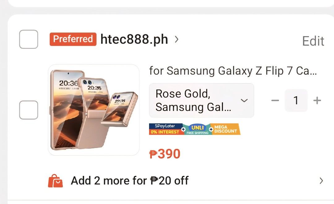 Samsung flip Z7 phone case bundle for 2 (Category: Samsung) located in Las Pinas. Submitted by prettychat (Listing ID 1412327361, Image 1). Description: Samsung flip Z7 phone case bundle for 2.. One transparent clear case and one old rose case with full protection on your phone I bought this old rose for 390.00. rfs.. I shifted to I phone no longer needed this cases.