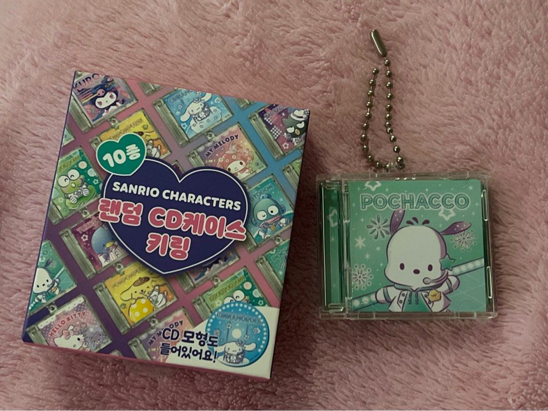 Sanrio Pochacco CD Case Keyring (Category: Character Goods) located in Quezon City. Submitted by sunusales (Listing ID 1412189275, Image 1). Description: - Unboxed and never used MOP: GCash MOD: J&T, SDD.