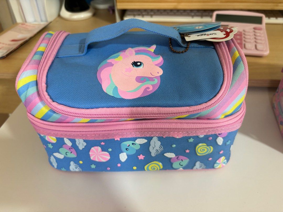 Smiggle Double Decker Lunchbox - Unicorn & Cupcake Designs (Category: Food Organisation & Storage) located in Singapore. Submitted by angelinazhang (Listing ID 1412159221, Image 2). Description: $10/each , 2 for 17.