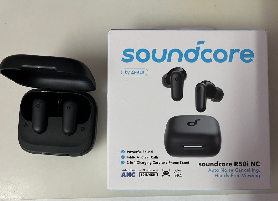 Sone Core R 50 I Soundcore R50i NC Wireless Earbuds, Audio, Earphones on Carousell