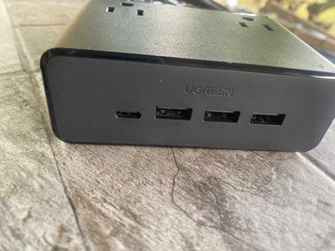 UGREEN Power Strip with USB Ports (Category: Cables & Adaptors) located in Tumauini. Submitted by arvinm97 (Listing ID 1412223576, Image 3). Description: .