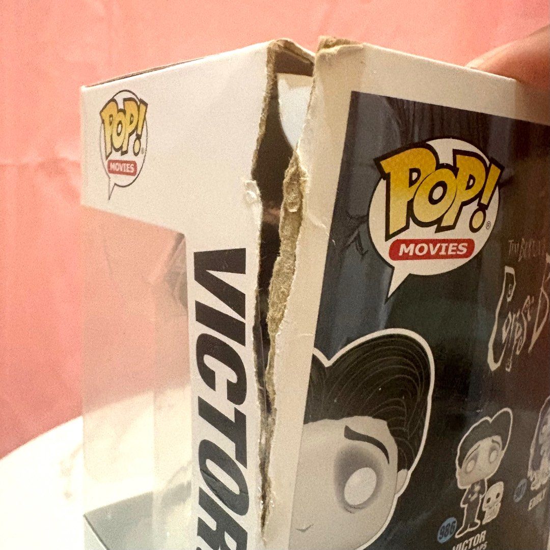 Victor w/ Scraps ( Authentic Funko Pop ) (Category: Designer & Blind Box Toys) located in Rizal. Submitted by _notkendall (Listing ID 1412284999, Image 3). Description: ufs | lfb ✨ Victor w/ Scraps ( Authentic Funko Pop ) - x sensi may flaw yung box but goods naman yung mismong toy - negotiable - send your offers lang ^^ mop : gotyme mod : j&t loc : cebu.