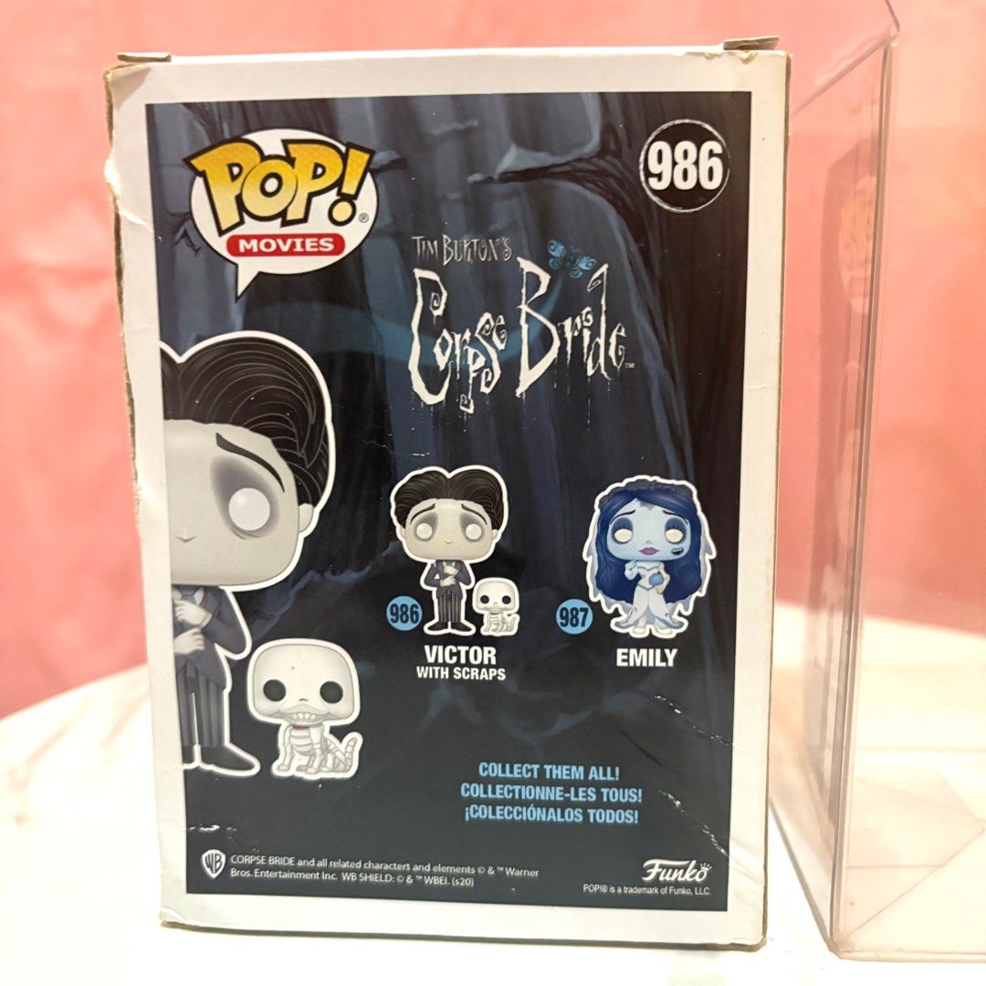 Victor w/ Scraps ( Authentic Funko Pop ) (Category: Designer & Blind Box Toys) located in Rizal. Submitted by _notkendall (Listing ID 1412284999, Image 2). Description: ufs | lfb ✨ Victor w/ Scraps ( Authentic Funko Pop ) - x sensi may flaw yung box but goods naman yung mismong toy - negotiable - send your offers lang ^^ mop : gotyme mod : j&t loc : cebu.