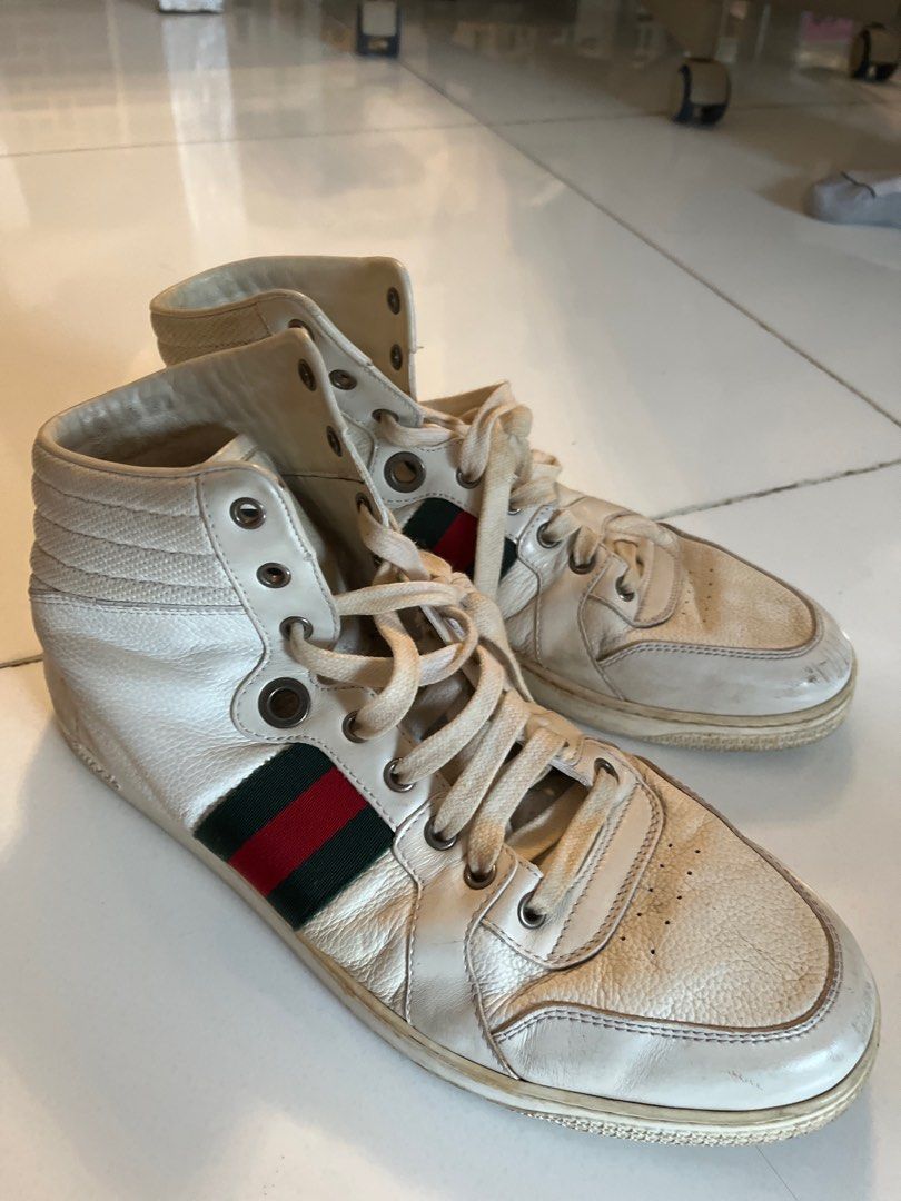 vintage gucci high top sneakers