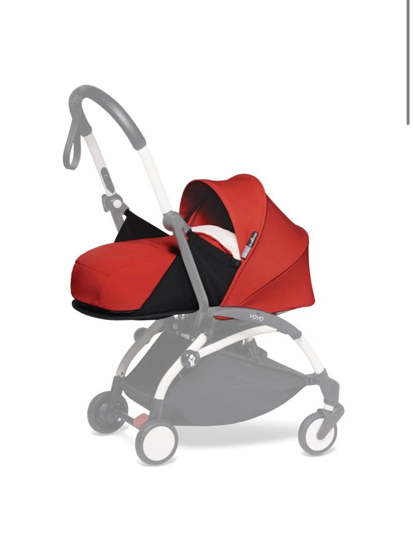 Yoyo Stroller Newborn Pack (frame not included) (Category: Strollers) located in Manila. Submitted by springcleaningph (Listing ID 1412158899, Image 1). Description: From birth, install the 0+ newborn pack on the frame, which allows you to lay your baby completely flat, facing you, always within your sight. The 0+ newborn pack has been designed to give your baby maximum comfort, thanks to its soft, cozy nest pad, specially designed to accommodate