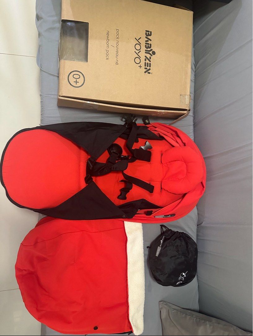 Yoyo Stroller Newborn Pack (frame not included) (Category: Strollers) located in Manila. Submitted by springcleaningph (Listing ID 1412158899, Image 3). Description: From birth, install the 0+ newborn pack on the frame, which allows you to lay your baby completely flat, facing you, always within your sight. The 0+ newborn pack has been designed to give your baby maximum comfort, thanks to its soft, cozy nest pad, specially designed to accommodate