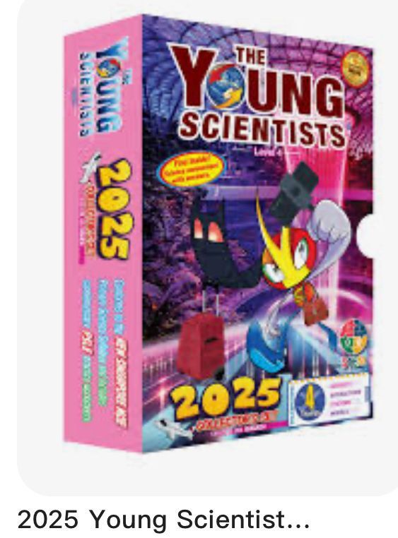 最新2025年Young scientists level 1-4共40冊(U3952DS), 興趣及遊戲