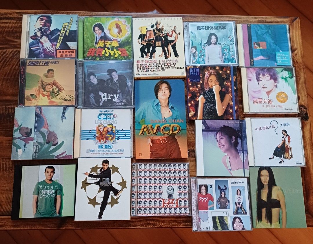 華語流行音樂 CD 合集, 興趣及遊戲, 音樂、樂器 & 配件, 音樂與媒體 - CD 及 DVD - Carousell